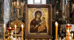 Резбована икона "Св. Георги"